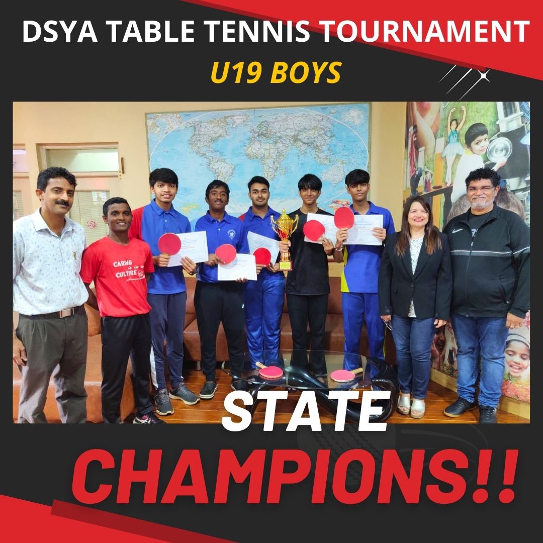 thekingschool's tweet photo. Congratulations to our STATE CHAMPIONS!
Our U-19 Boys won against Don Bosco School, Panjim to be the Champions of the DSYA Table Tennis Tournament. Well done Boys! you've proven yourselves to be the best in your state.
#winners #tabletennis #players #dsya #tksgoa #studentlife https://t.co/u6q1PaLd0X