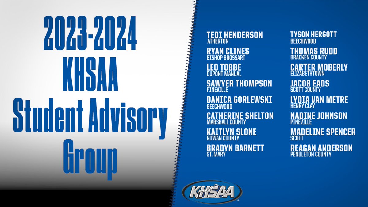 Saturday, these 16 KHSAA student-athletes will travel to Indianapolis to take part in the NFHS National Student Leadership Summit. nfhs.org/articles/futur… #nsls2023 #khsaa