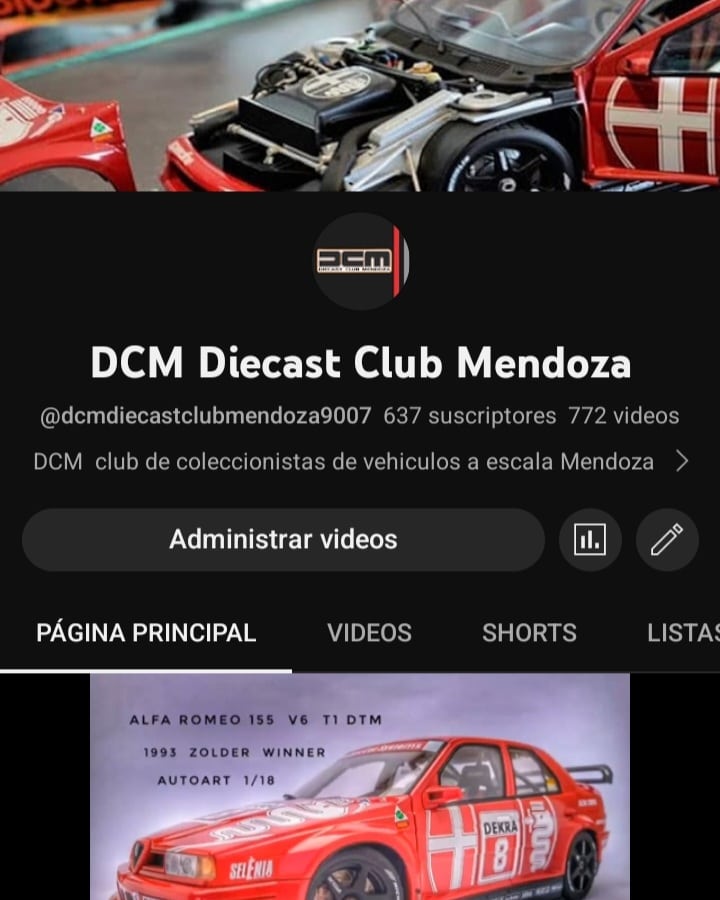 ClubDcm's tweet photo. NUESTRO CANAL DE YOUTUBE  https://t.co/1PBeamoPPC 
#diecast #diecastcollector #diecastcollection #diecastcars #diecastphotography #diecastpics #toycars #toycollector #toycollection #toycarphotography #toycarpics #escala #miniatura #colecciones #diescast #scalemodel #car #carmodel https://t.co/eosEmPtv3f