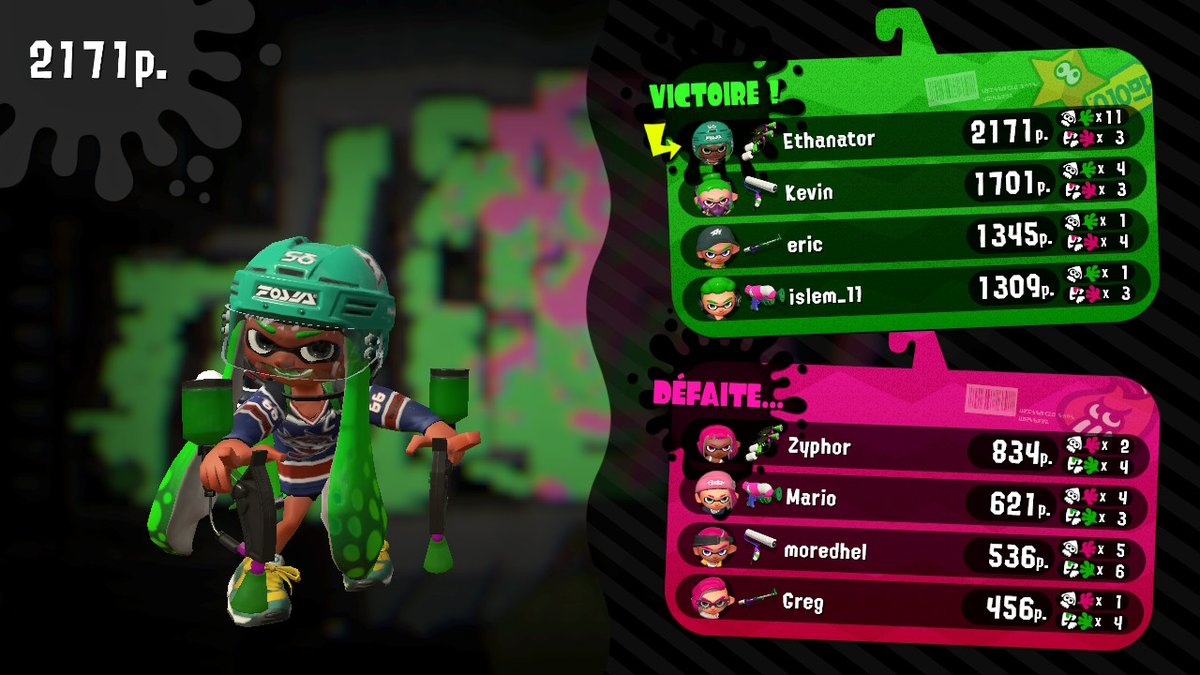 Krixxors's tweet image. Trop fort #Splatoon2 #Testfire #NintendoSwitch