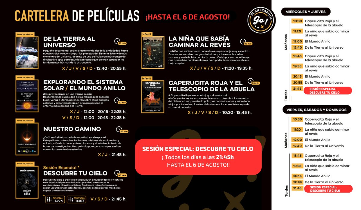 Planetarium Go! tweet media