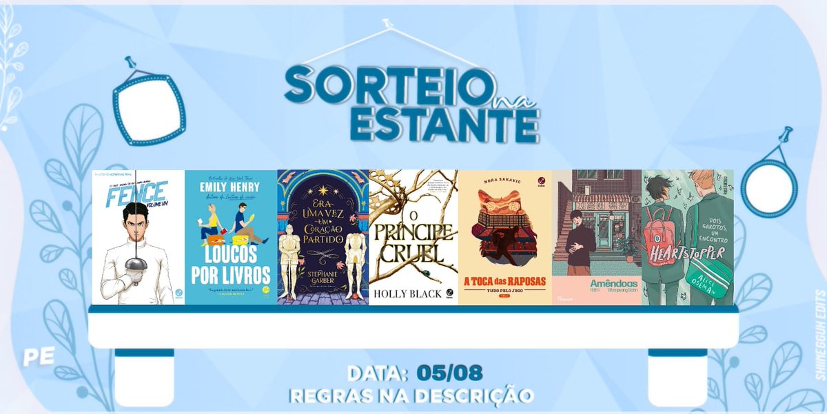 Promo em Estante 📚💙 tweet media