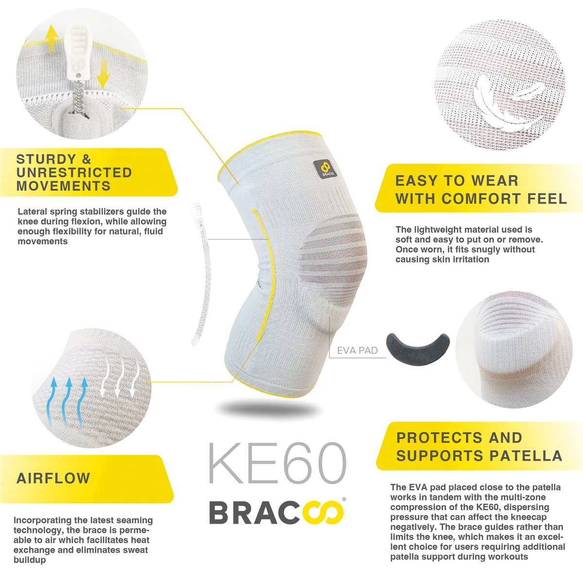 BracooUs's tweet photo. 🚁AIRFLOW
Incorporating the latest seaming technology,
the brace is permeable to air which facilitates heat exchange
and eliminates sweat buildup.
-
#bracoo #supportforlife #activelifestyle
#SportsPT #PhysicalTherapy #PhysicalTherapist #Exercise #injury #Knee #Fitness #Athlete https://t.co/tBW9SRXU3B