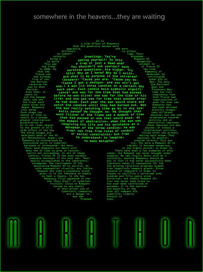 Found this screenshot I took from a few YEARS back 👀 the hidden message  #lore  #marathonthegame <a href="/MarathonTheGame/">Marathon</a>