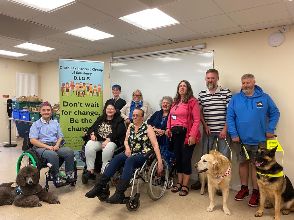 WILTSCIL's tweet photo. Fantastic evening yesterday catching up with the wonderful DIGS (Disability Interest Group Salisbury) who are making amazing things happen in their community #disability #action #grassroots #Salisbury https://t.co/z5j79viLGK