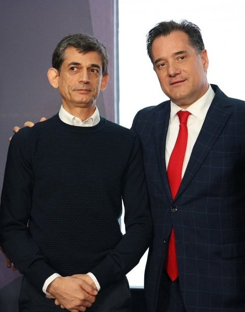 Ασπάλαξ (@aspalakas15) on Twitter photo Ο λαγός και γλείφτης του #Κούλης <a href="/kmitsotakis/">Kyriakos Mitsotakis</a>, #Μπουμπούκος <a href="/AdonisGeorgiadi/">Άδωνις Γεωργιάδης</a>, ψάχνει τα όρια της ηλιθιότητας ενόσω μπορεί να τα συναντήσει στον καθρέφτη του! #οπορτουνισμός #οπορτουνιστής #λαϊκισμός #ελιτισμός #ΝΔούλα #ούτε_για_τον_πούτσο #ούτε_για_τα_μπάζα Ο λαγός και γλείφτης του #Κούλης <a href="/kmitsotakis/">Kyriakos Mitsotakis</a>, #Μπουμπούκος <a href="/AdonisGeorgiadi/">Άδωνις Γεωργιάδης</a>, ψάχνει τα όρια της ηλιθιότητας ενόσω μπορεί να τα συναντήσει στον καθρέφτη του! #οπορτουνισμός #οπορτουνιστής #λαϊκισμός #ελιτισμός #ΝΔούλα #ούτε_για_τον_πούτσο #ούτε_για_τα_μπάζα