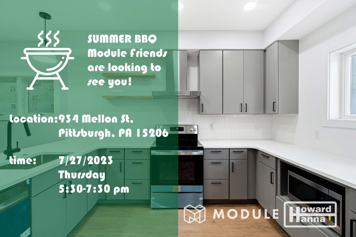 Feel free to say hi if you are in the area. It's a great opportunity to explore the interior of a modular home, especially if you've never been inside one. We'll have some light food and drinks.