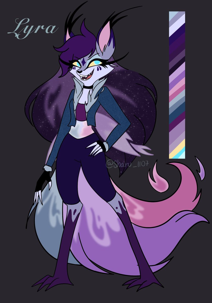 deepest_sharu's tweet photo. Meet Lyra, my new OC from HB and HH! 

A beautiful lynx of heavenly fire! 

#HelluvaBossOC #HelluvaBossFanart #HelluvaBossQueenBee #HelluvaBossSeason2 #HelluvaBoss #HelluvaBossBeelzebub #HelluvaBossOctavia #HelluvaBossLoona #HazbinHotel2023 #HazbinHotelFanart #HazbinHotelOC #OC https://t.co/Awcs6kKfaf