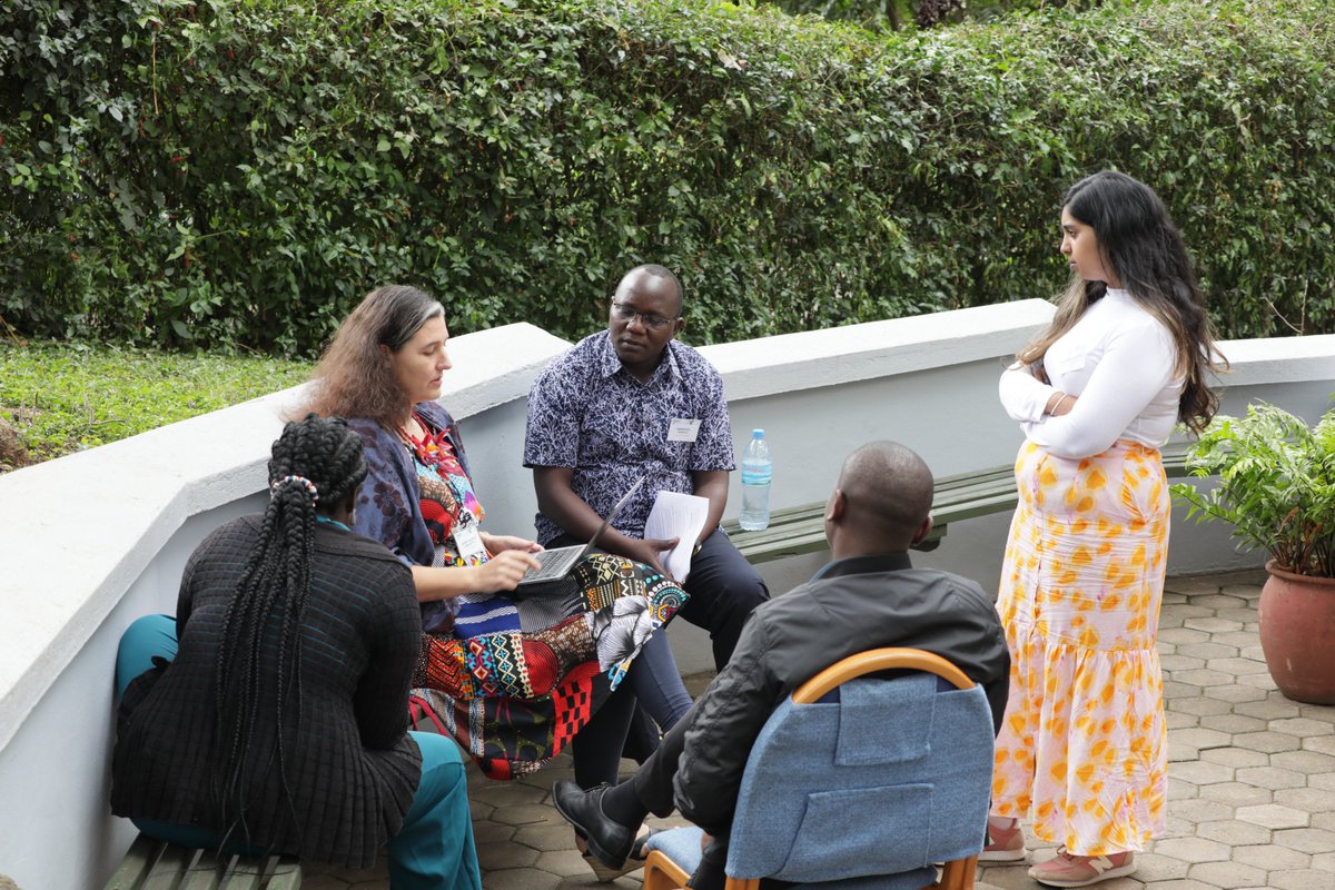 PowerShftAfrica's tweet photo. Participants actively engage in breakout groups for critical discussions on #climatefinance, food, agriculture and land use, community-led adaptation, land governance, #energy and climate resilience and #biodiversity. #AdaptorDie https://t.co/ANrZ2CqKxL