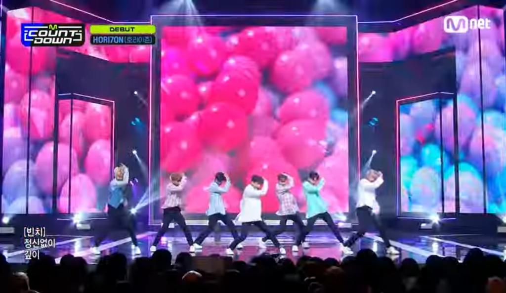 invincible_juy's tweet photo. THIS IS IT! Congrats on your debut, boys! All your efforts are worth it; we can totally see how much you guys improved. You guys never failed to amaze us in every performance. Figthing HORI7ON! ♡

HORI7ON MCOUNTDOWN DEBUT
#WeareHORI7ON
#HORI7ONonMCountdown https://t.co/PItUB8uper