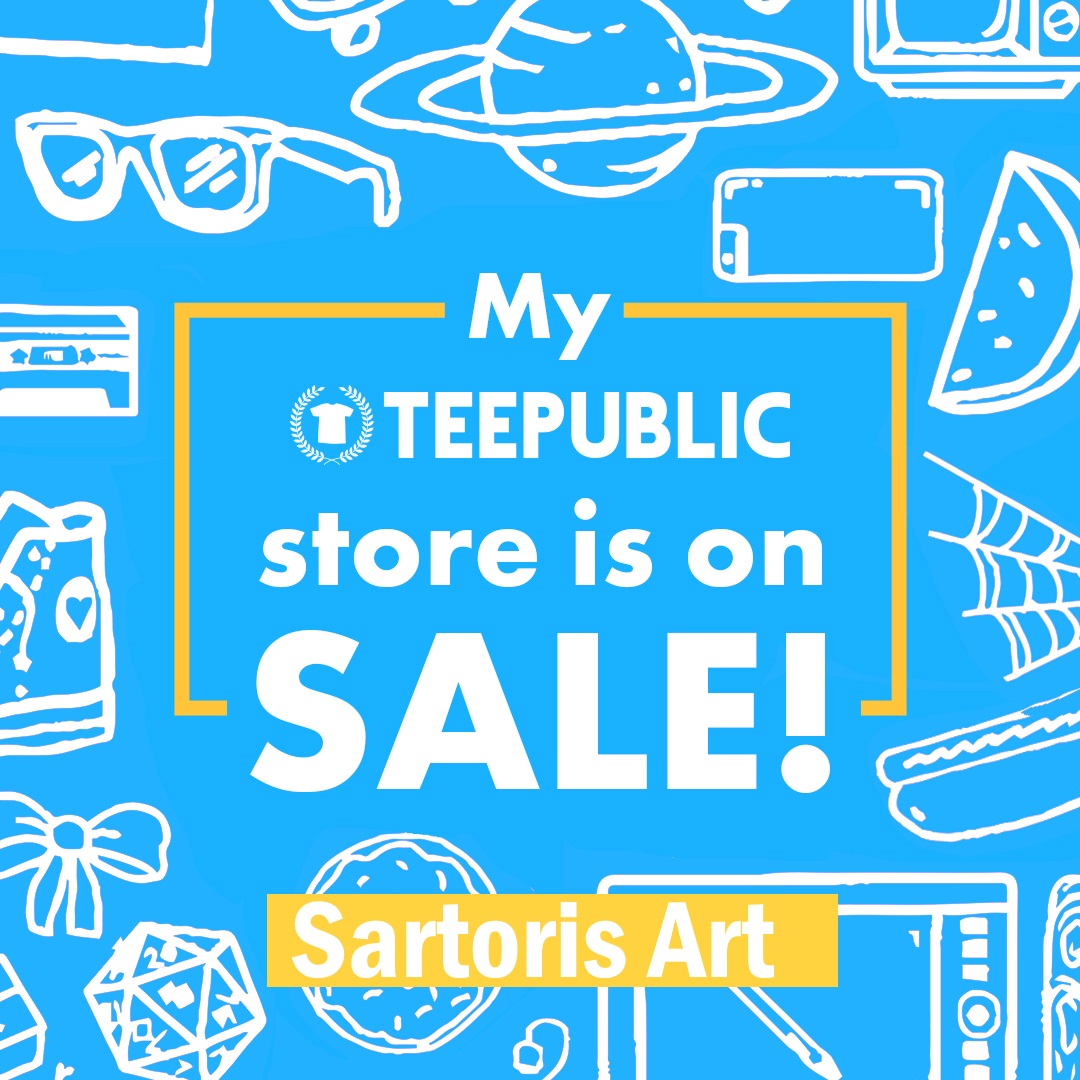 Kathlesa22's tweet photo. My Teepublic Shop is ON SALE TODAY!
Shop here:
https://t.co/Bz75lEF76S
Lots of designs to choose from.
#tshirts #wearart #ayearfor art https://t.co/AklgusubKY