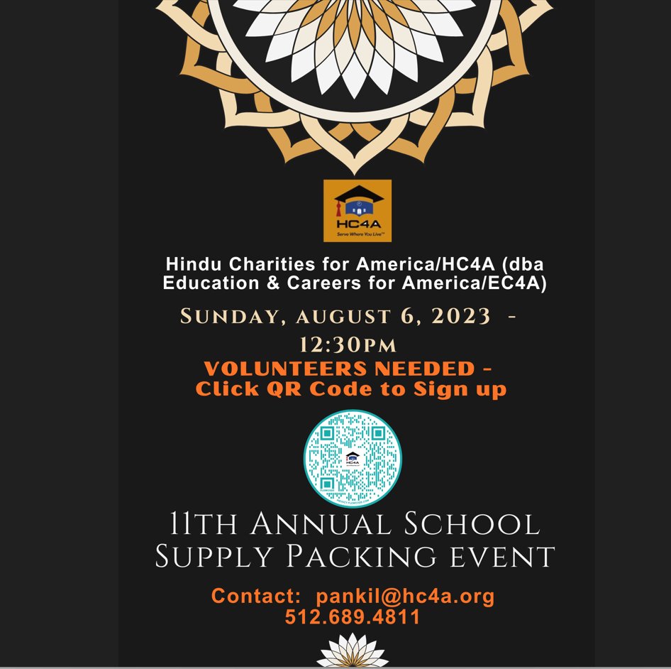 Hello Friends, I am writing to ask for your help in collecting school supplies for homeless students. As you know, many homeless students do not have the basic school supplies they need to succeed in school. Thank you for your donations and or volunteer service on August 6!