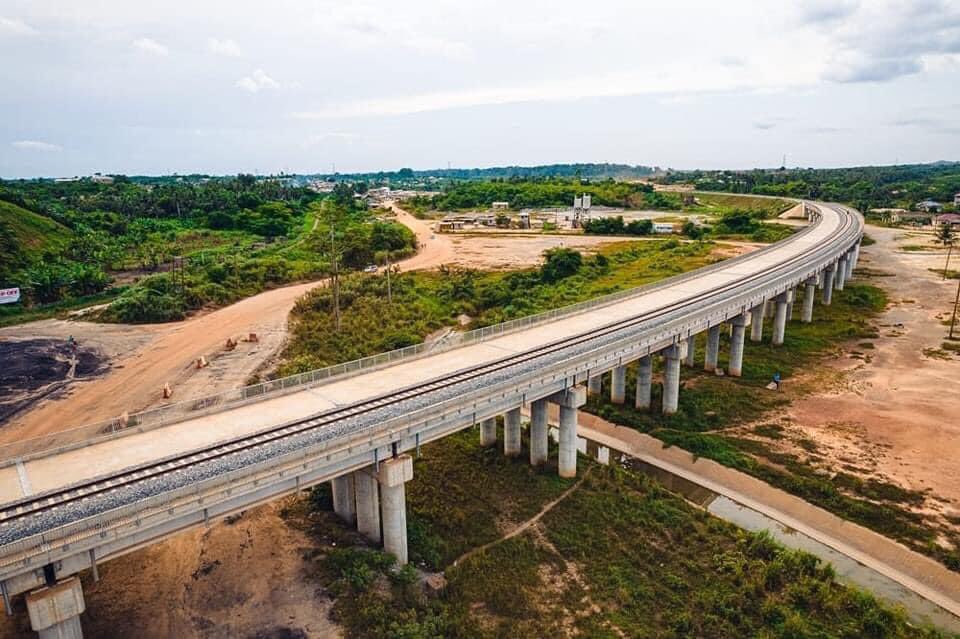 patriottvgh's tweet image. This is the current state of the Western Railway line, stretching from Kojokrom to Manso.

This is an Akufo-Addo Legacy!
#BuildingGhanaTogether
#PossibleTogether
#YourTaxesAtWork
