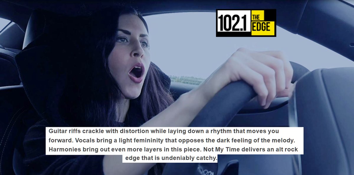 rosecoraperry's tweet photo. HUGE shoutout @OctaviaRadio of @the_edge 4 this rocking review of our hit single #NotMyTime. Come hear us rock this LIVE when we hit @loraincounty's #LocoMusicFest THIS Sat!
#theedge #edge1021 #edge102 #theedgeradio #elyriaohio #elyria #elyriaoh #elyriaohiousa #locomusic https://t.co/9KGerVpJD5