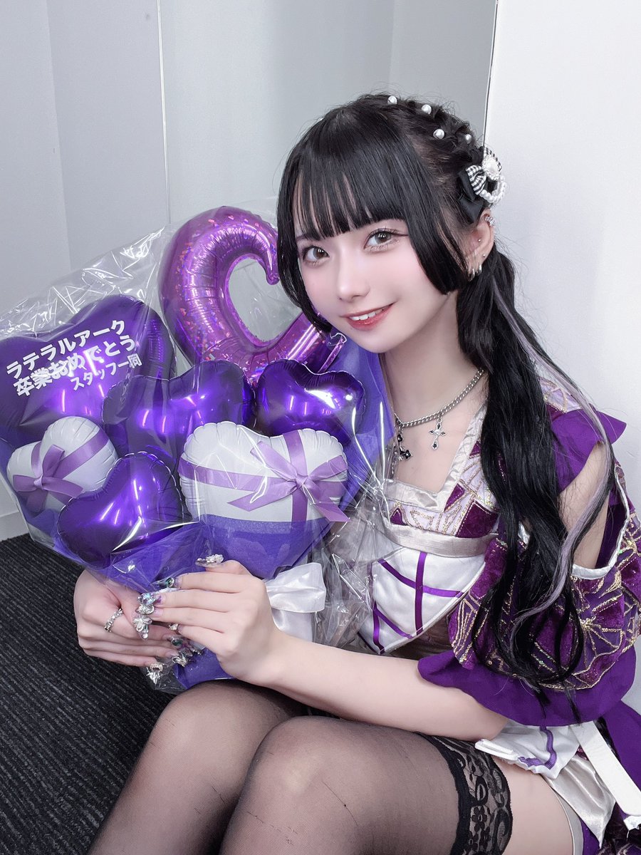 1126___touka's tweet photo. ラテラルアーク紫色担当遠月とうかでした！
ありがとうございました！！ https://t.co/Mek7ZPvabE
