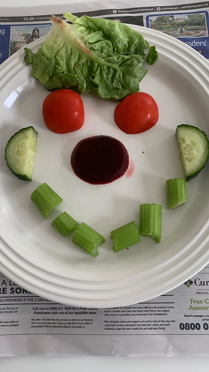 jameswhitworth's tweet photo. When a cartoonist makes lunch… https://t.co/2X63pL2BK8