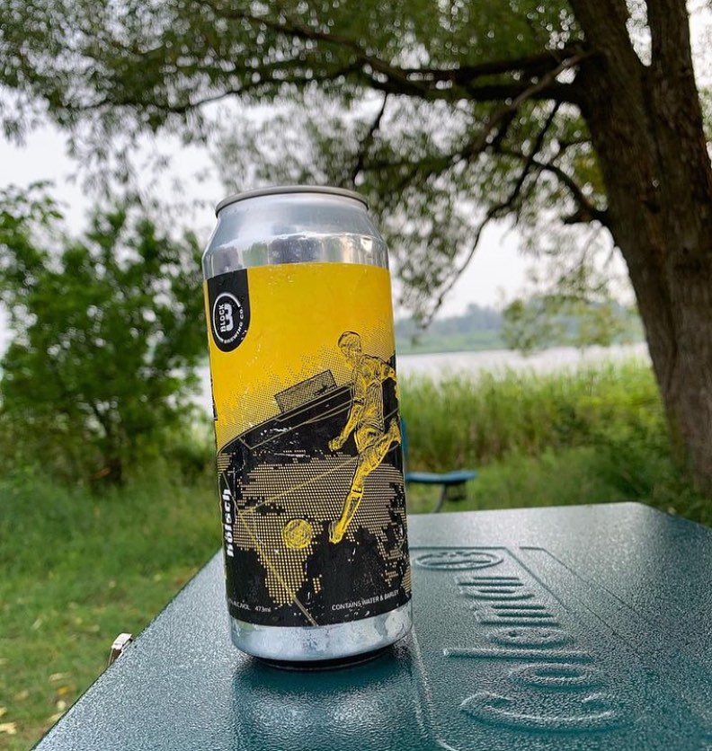 Camping + Block Three goes hand in hand! 🏕️🍺 Thanks for sharing the Block Three love, sundre87! #kwawesome #craftbeer <a href="/stjacobsvillage/">St. Jacobs Shops</a> #brewery
