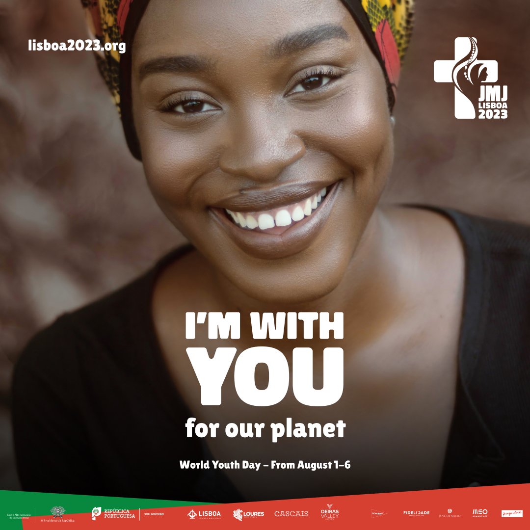 wyd_en's tweet photo. I AM WITH YOU because the Planet He created for us is our common home, which we all have to take care of, thinking of our own, but also of future generations! 🌍
#WYD #Lisboa2023 #iamwithyouWYD https://t.co/WcN4zGEhqY