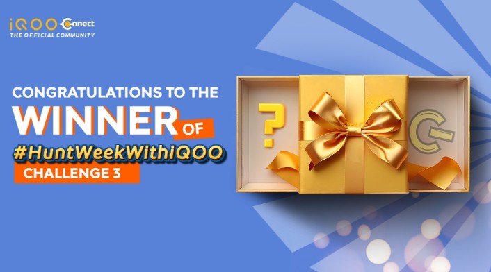 TechSAM009's tweet photo. #WinnerAlert🚨
A BIG 📣Shoutout to all the winners of #HuntWeekWithiQOO,Challenge 3️⃣. Congratulations Guys🎉.
👉 Plz check the winner list here:
Link https://t.co/FrDnXME9HJ
#iQOOCommunity
#AlwaysQuesting🤘
@IqooInd @nipunmarya https://t.co/CVbryoJ3fc