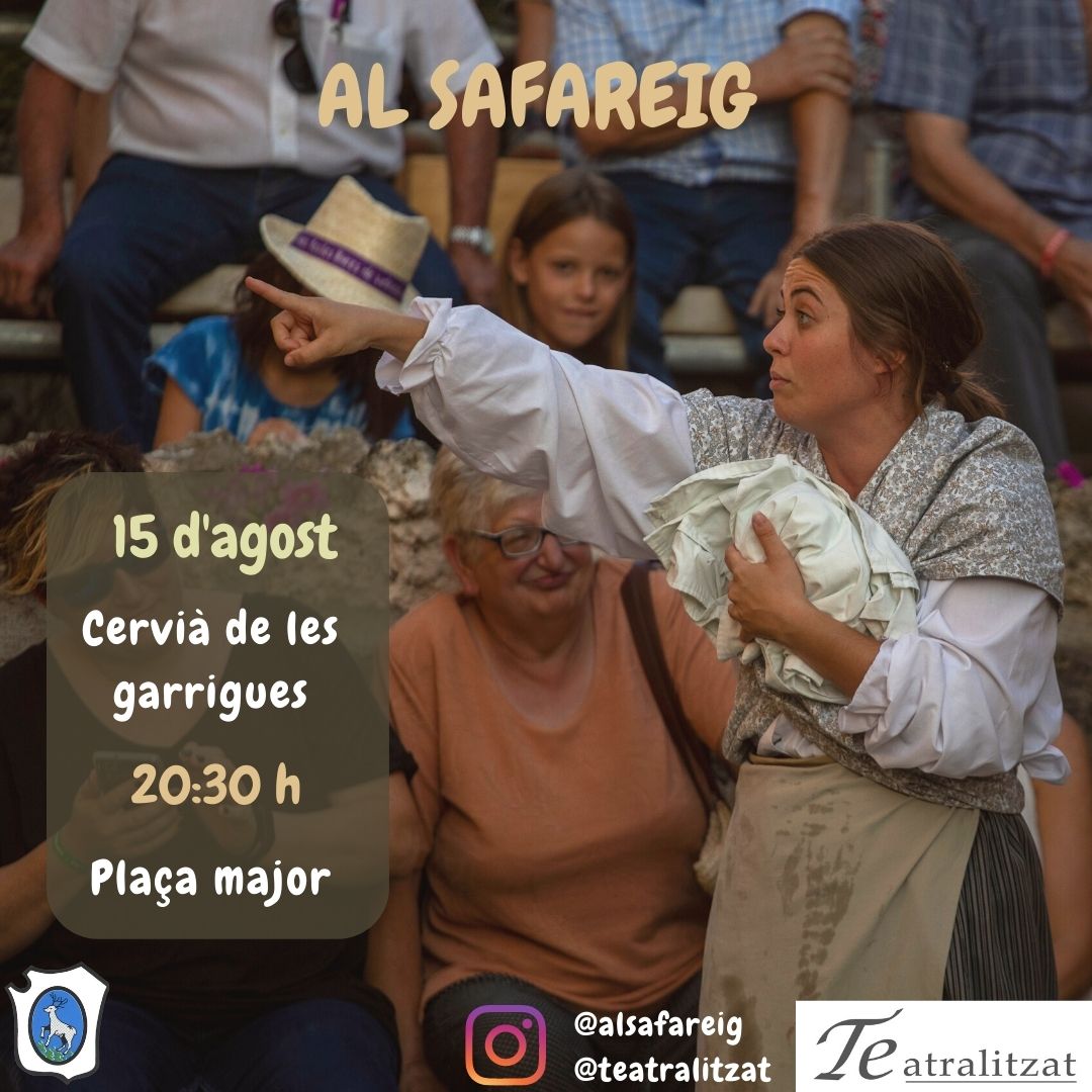 📣 US COMUNIQUEM QUE L'ACTIVITAT PROGRAMADA PER DEMÀ DIVENDRES DIA 28 DE JULIOL, QUEDA APLAÇADA PER AL PROPER 15 D'AGOST A LES 20:30H ‼️

Disculpeu les molèsties.