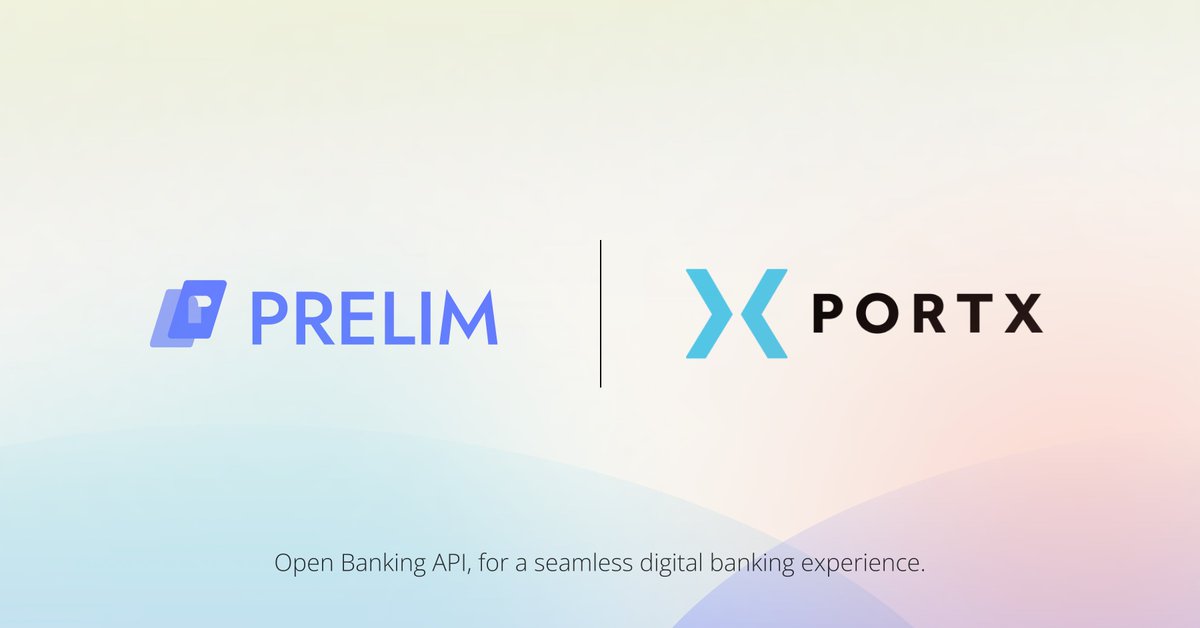 prelimsolutions's tweet image. We&apos;re excited to announce a partnership with @PortX to revolutionize the digital landscape of financial institutions. David Wexler, CEO of PortX, says: &quot;Banks and credit unions increasingly need access to cutting-edge fintechs like Prelim.” 💪 Read more: bwnews.pr/47906vT