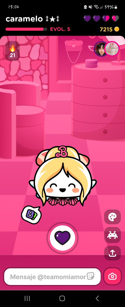 Mi caramelo #barbie <a href="/sush_mex/">SUSH MEXICO</a>