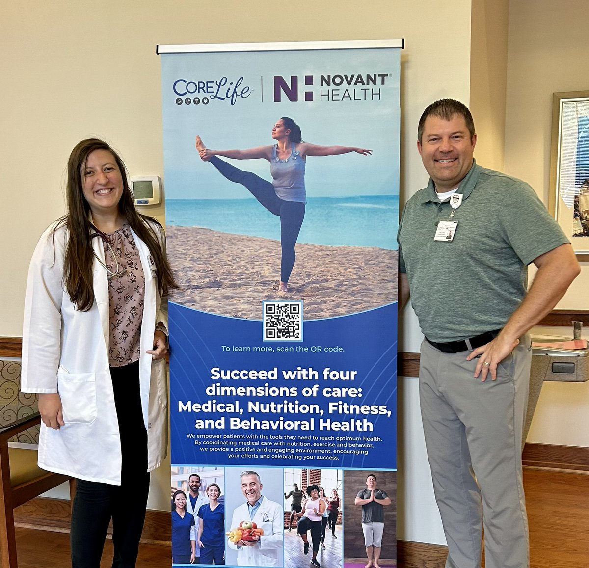 joe_cristy's tweet image. Grace Hawkins, PA-C at #novanthealth Salem Family Medicine, loves to refer patients to #corelife. I love to make her job easy. Grace is a wonderful provider and graduate of #hpu. We have a lot in common! Make an appointment and start your journey today.