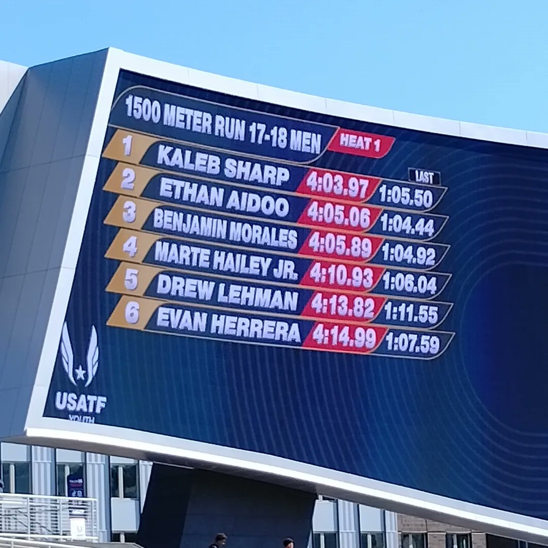 BClub79346's tweet photo. Kaleb makes finals in the 1500m at JO nationals posting a faster time than he did at Nike Outdoor Nationals this past June. It's been a great day so far at Hayward Field in Eugene Oregon. https://t.co/QqBT2yJWp6