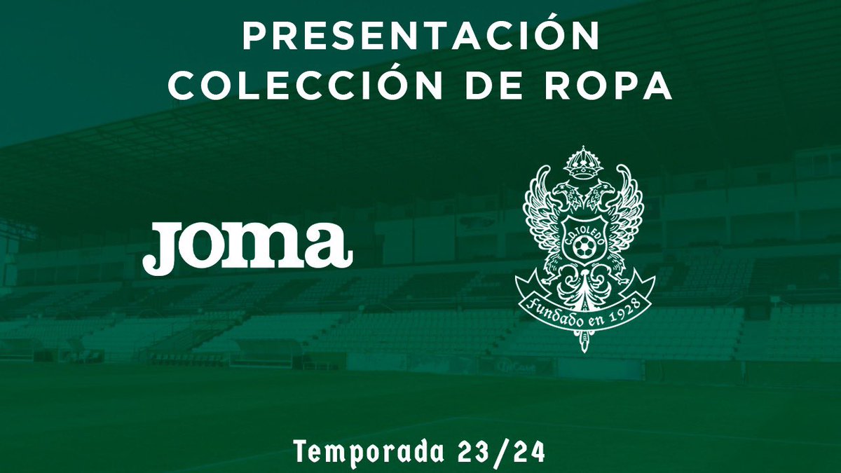𝗣𝗥𝗘𝗦𝗘𝗡𝗧𝗔𝗖𝗜𝗢́𝗡 𝗢𝗙𝗜𝗖𝗜𝗔𝗟 𝗘𝗤𝗨𝗜𝗣𝗔𝗖𝗜𝗢𝗡𝗘𝗦 𝟮𝟯/𝟮𝟰 🆕👕

Síguelo en directo aquí 👇🏼

🎥 youtube.com/live/O9DRBzQ-3…

#SiempreCDToledo 💚⚪️