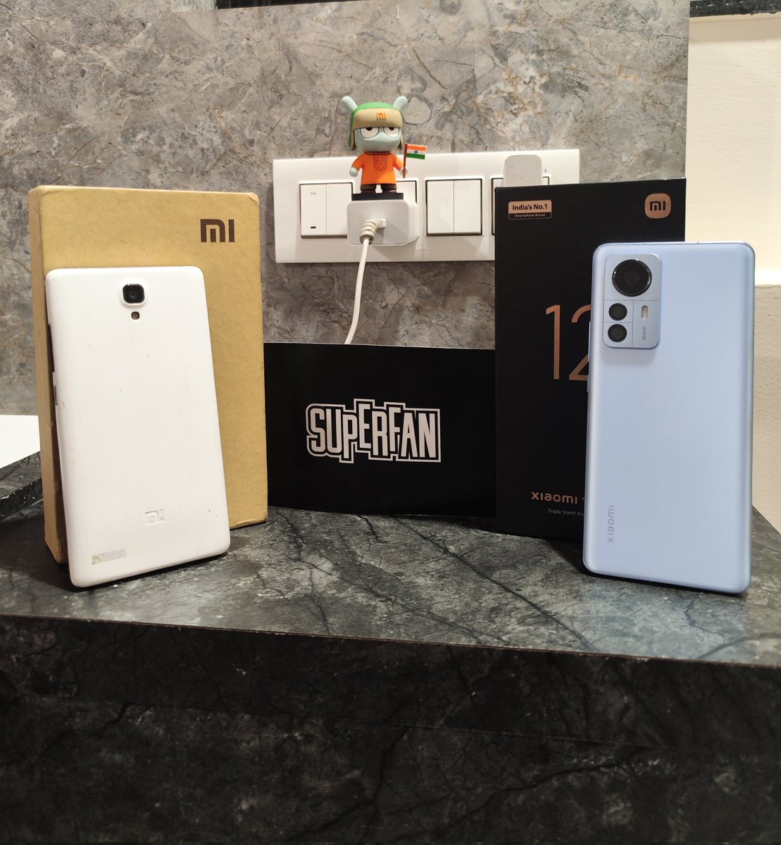 KapsiSaif's tweet photo. "Celebrating the Perfect Blend: Where Innovation Meets Affordability ❤️📱
From Redmi Note Prime to Xiaomi 12 Pro have come a long way✈️.
@alvintse @hawkeye @XiaomiIndia  @RedmiIndia 
#Redmi12withFans #XiaomiInsider https://t.co/pmG4kU6jAQ