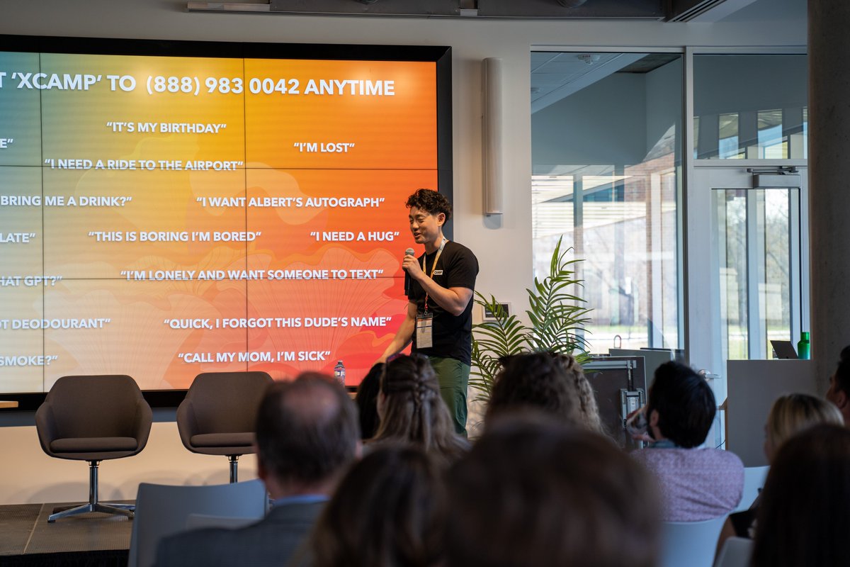 zutweets's tweet photo. A few shots from our First Annual XCamp. 🏕️

A pilot experience design "conference" bringing together 25+ Saskatchewan organizations for an intimate 1.5 days of workshops, keynotes, panels, roundtable discussions, and play, all focused on human-centred design. https://t.co/boiwtWdFzI