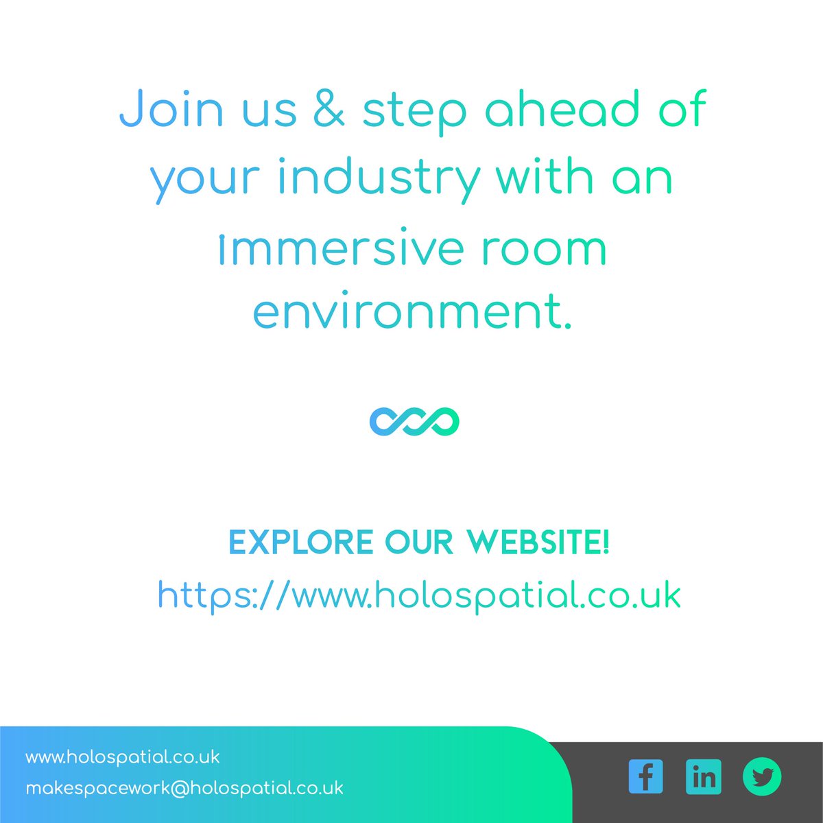 holospatial's tweet image. any space can be transformed into an interactive window of possibility. we make that possible. 

#vr #ar #newtechnology #tech #future #futuristic #virtualreality