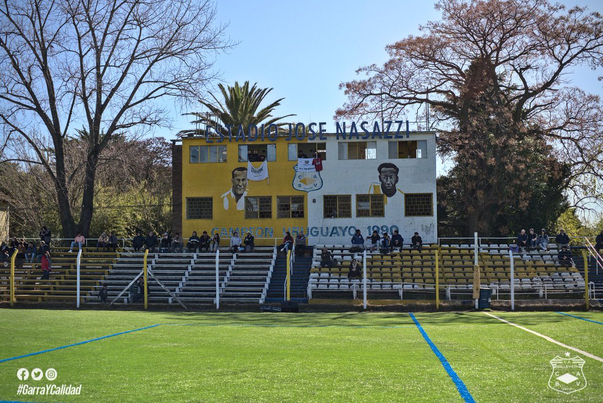 CABellaVista's tweet photo. Como hemos mencionado anteriormente, somos autocríticos y sabemos que hay cosas para mejorar en nuestro Estadio José Nasazzi. 

Reiteramos nuestro compromiso de que una vez culminada la temporada se realizarán las mejoras necesarias para que sea un escenario MODELO. https://t.co/jDuqe8W9Iq