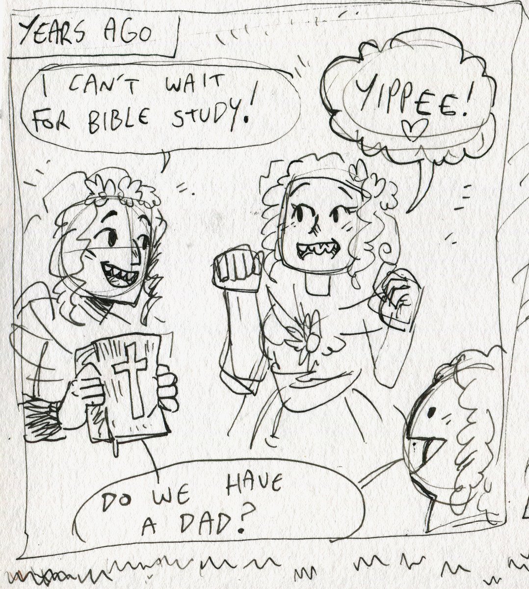 the 4 stages of every comic ✨ 