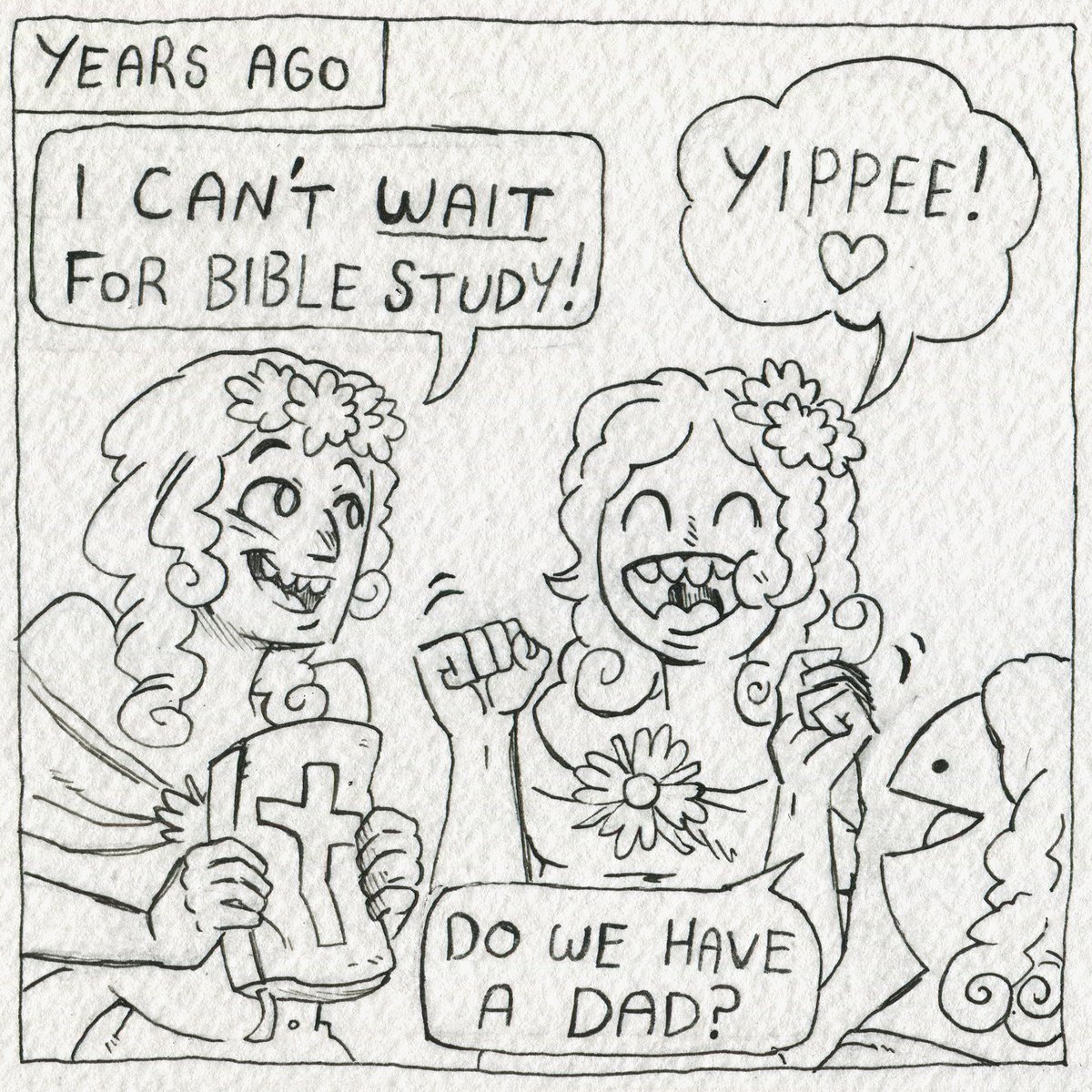 the 4 stages of every comic ✨ 