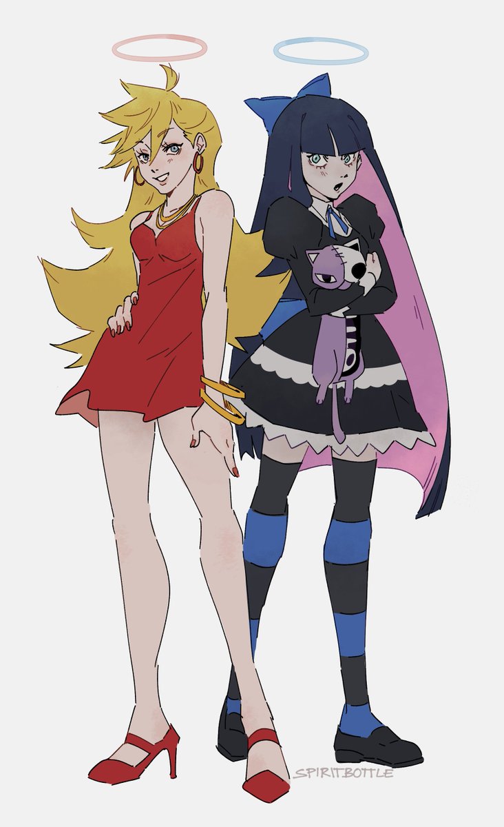 Spirit_Bottle's tweet photo. "REPENT MOTHERF-"  🪽✨
#pantyandstocking https://t.co/RwRLhwWub3