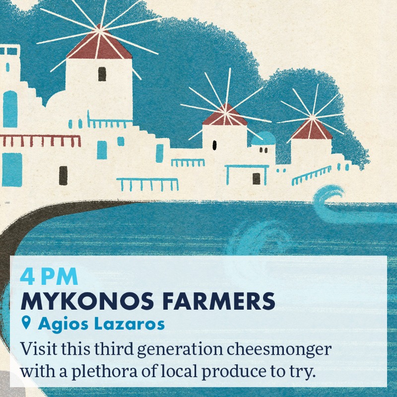 LouisVuitton's tweet photo. Summer Resorts City Guide. Synonymous with chalk-white buildings and deep blue waters, Mykonos boasts sandy beaches and a thriving nightlife, reflected in Maison's Greek travel edition.

#LVCityGuide #LouisVuitton 

Credits: Charlotte Molas