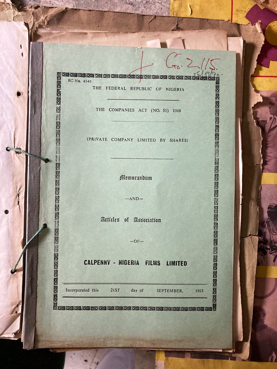 MareikePalmeira's tweet photo. FRANCIS OLADELE COLLECTION
Oyo / Nigeria / 2022
21.09.1965, the first independent film production is founded in post-colonial Nigeria by #FrancisOladele.
#filmpioneer
#newnigeria
#waitingroomofhistory https://t.co/3k5PaosAYZ