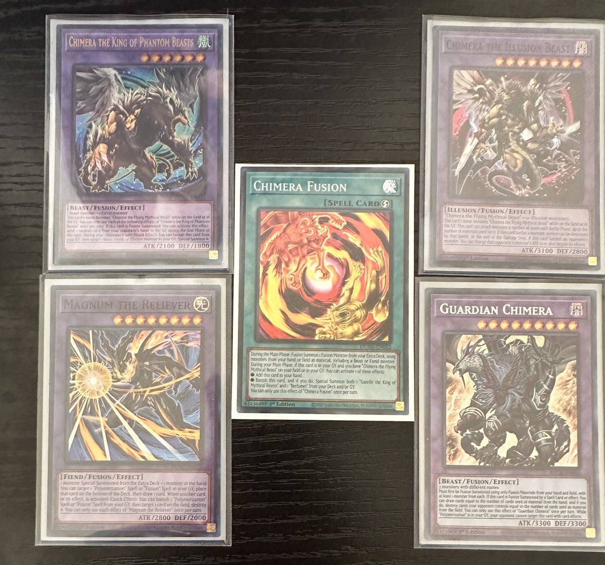 Went undefeated at locals yesterday with this deck! Anyone who knows me  knows Fusion strategy's are my FAVORITE. Shaddoll, DDD, Branded, and now  Chimera! I think the cards are severely underrated and