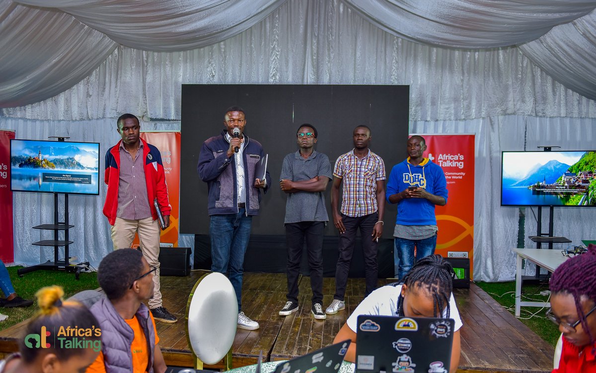 Africastalking's tweet photo. ππ€ Diverse Perspectives, Infinite Possibilities! ππΌ At #ATOpenHackathon, group members are showcasing their brilliant presentations ! The innovation knows no bounds. Let's celebrate the power of diversity in tech! π‘π
@ATCommunityNBO
#BuildWithAT #WeLoveNerds https://t.co/z2F6mAcHMD