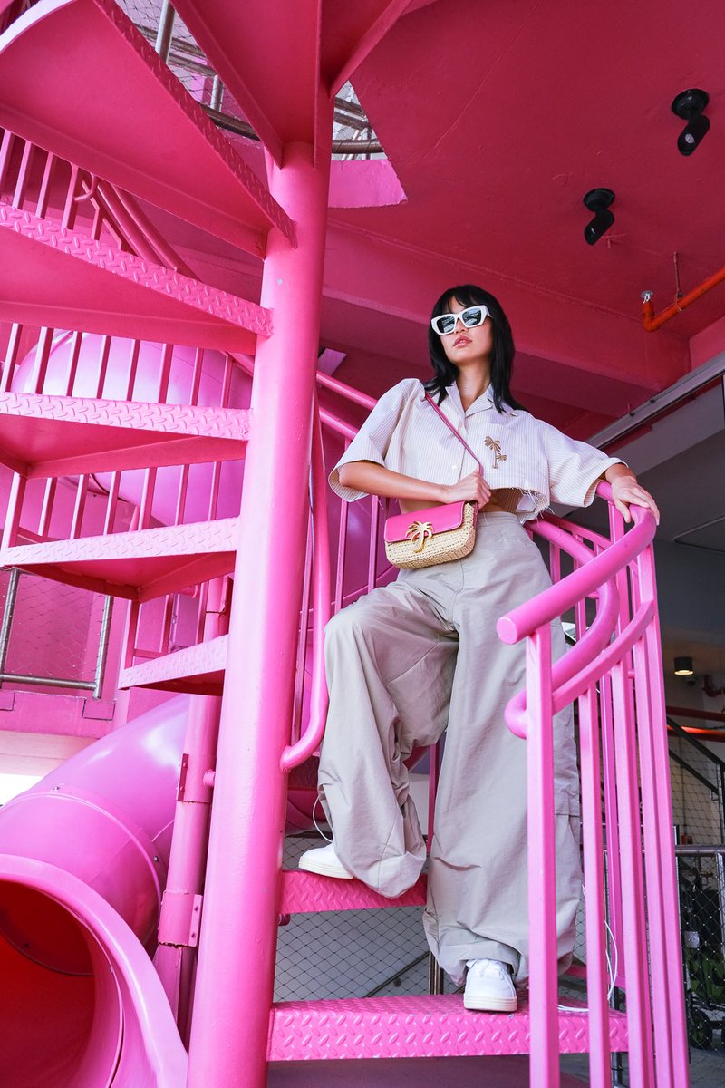 designdistrict's tweet photo. Pops of pink. Check out Palm Angels at their newly opened location and snag all the sickest streetstyle looks for summer. 44 NE 41st St. https://t.co/odyWvvVp9i