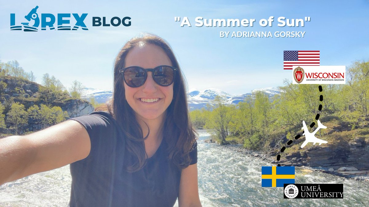 aslo_org's tweet photo. 🇸🇪☀️ #ASLO #LOREX student Adrianna Gorsky (@agorsky) has begun her research exchange at @umeauniversity with Dr. Ryan Sponseller and Dr. Jan Karlsson (@IceLab_umea). Read more about her summer in Sweden here:  https://t.co/FxaUhbq4zK https://t.co/7wxwGDfhhC