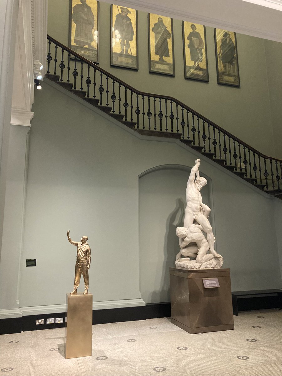 FforFox's tweet photo. Thomas J Price at the Victoria and Albert Museum. https://t.co/dAvCqHmjQO