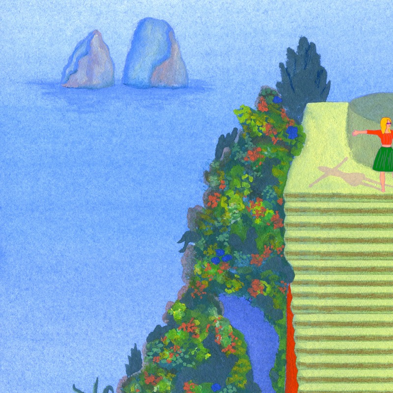 LouisVuitton's tweet photo. Summer Resorts City Guide. Discover a sumptuous Italian escape on the island of Capri, boasting lofty cliffs and azure waters - a true jewel of the South.

#LVCityGuide #LouisVuitton 

Credits: Charline Collette