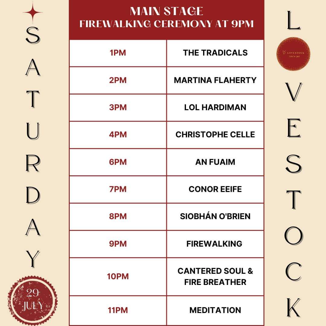 Good evening all. Not long now until we play this awesome festival Lovestock - Lán le Grá 
We headine the Saturday night. If you are looking for something to do this weekend, get on it. Gonna be a class weekend. Yup the Lovestock 🤘😎