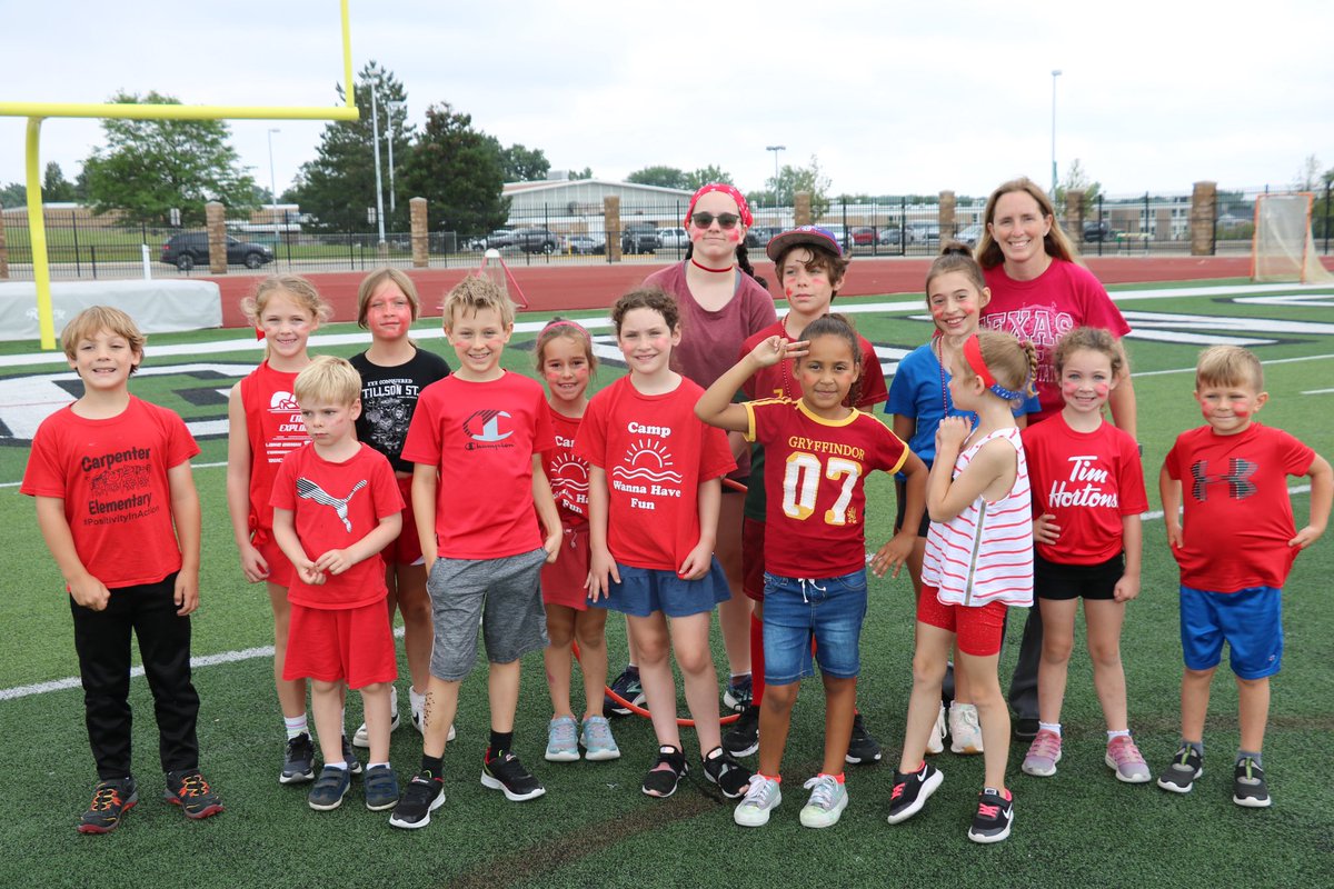 LkOrionSchools's tweet photo. Field Day is one of Camp Wanna Have Funβs memorable summer moments and today the colorful campers leaned into the celebration. #LOCSSummer #AlwaysLakeOrion https://t.co/ooPDUxVcZR