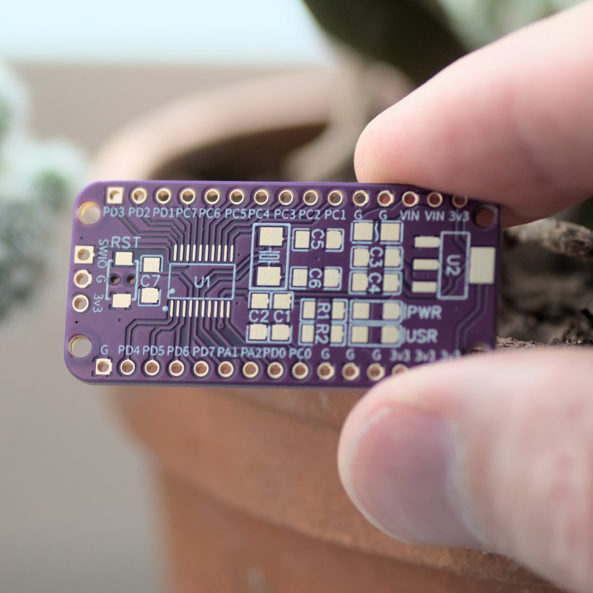 Tauno_Erik's tweet image. PCBs arrived for my RISC-V CH32V003F4P6 development board.
@PCBWayOfficial 
#pcb #risc #ch32v003f4p6