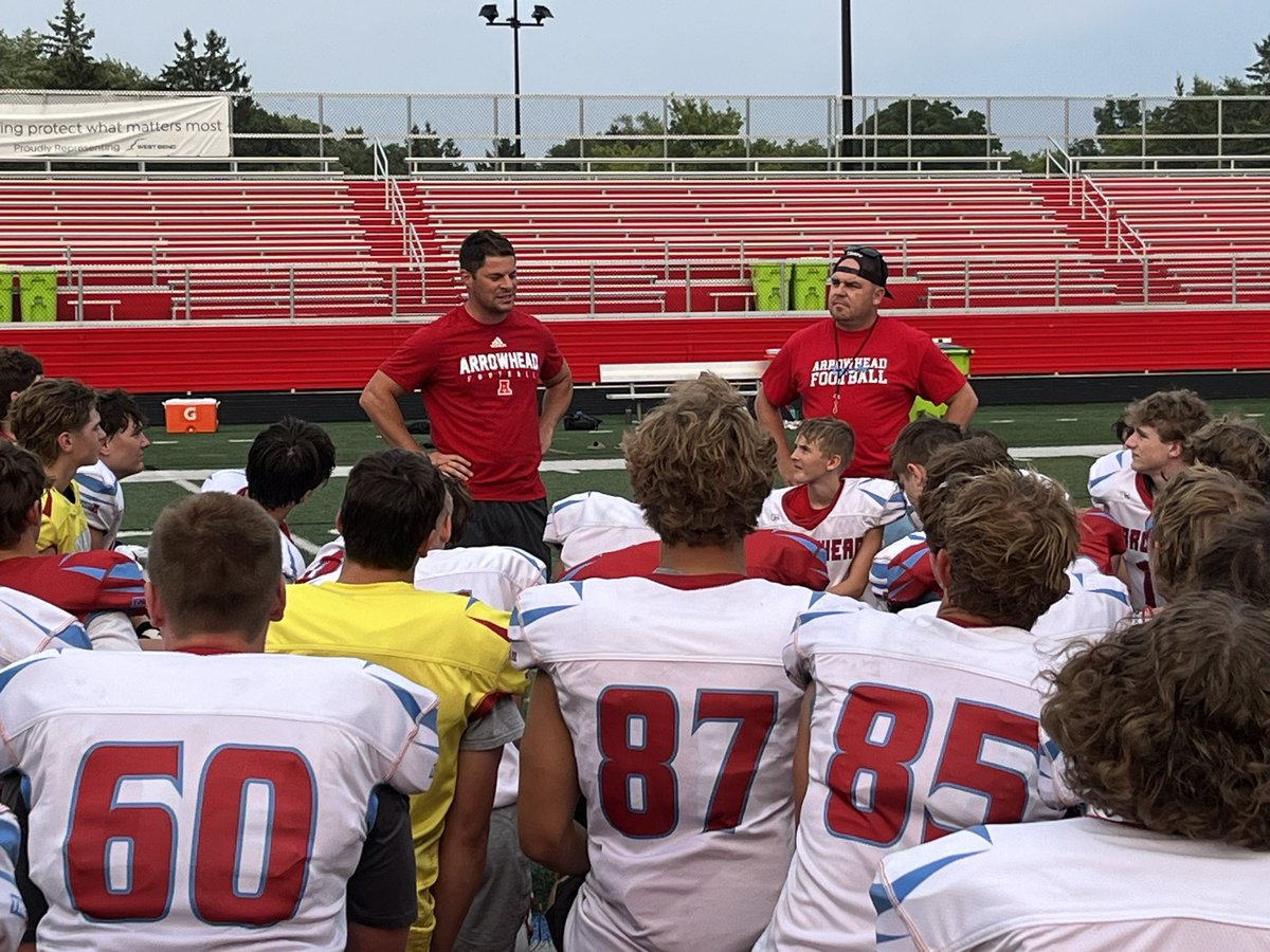 Arrowhead Football (@arrowheadfb) on Twitter photo With contact days behind us we all can refresh our memory to <a href="/JeffBudzien/">Jeff Budzien</a> team message and a quick reminder as to who’s coming???
#weAre With contact days behind us we all can refresh our memory to <a href="/JeffBudzien/">Jeff Budzien</a> team message and a quick reminder as to who’s coming???
#weAre