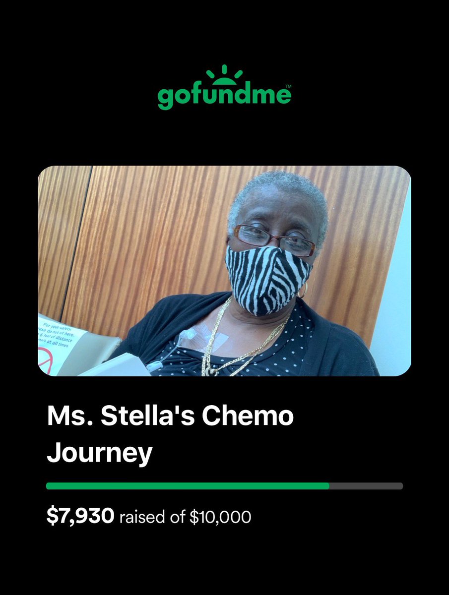 WE ARE SO CLOSE TO OUR GOAL! Thank you to everyone who has donated, donated again, and shared their desire to do so. While we are close to goal, we still need your help! Please take a look at the link below and in my bio for the latest updates as my mom continues to journey