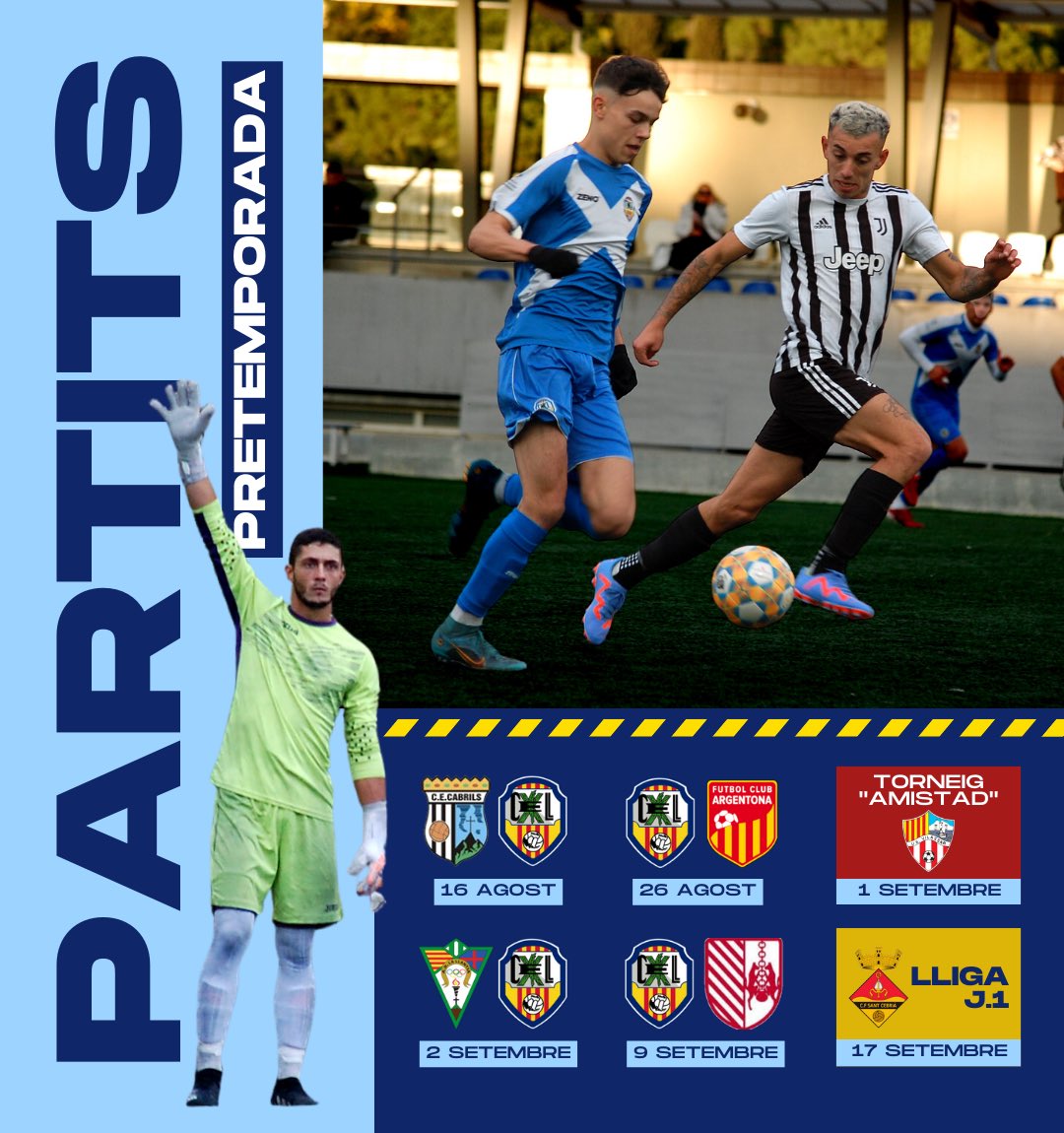 🗓️ 𝗣𝗥𝗜𝗠𝗘𝗥 𝗘𝗤𝗨𝗜𝗣 | Aquests seràn els rivals de l’equip durant la Pretemporada.